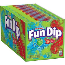 Fun Dip Razzapple Magic and Cherry Yum Diddly, 0.43 Ounce, Pack of 48 picture