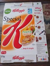 2003 KELLOGG'S Special K Peach and Apricot Made in Australia~Empty Box~ picture