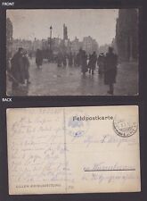 GERMANY 1915, Vintage postcard, Fieldpost picture