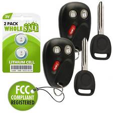 2 Replacement For 2003 2004 2005 2006 Hummer H2 Key Fob Remote picture