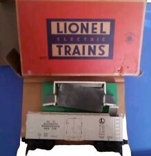 Vintage COMPLETE Postwar Lionel 3472 O Operating Milk Car Platform ORIGINAL BOX picture