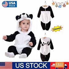 Newborn Boy Cute Hooded Romper Jumpsuit Baby Girls Warm Bodysuit Outfits Clothes picture
