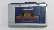 Vintage Sony Soundabout WA-33 2 Band Stereo Cassette Recorder Walkman WORKING picture