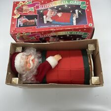 Vintage Sleeping Santa, Snoring, Sits Up & Talking Ho Ho In Original Box Working picture