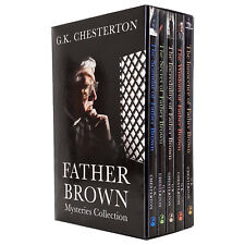 Father Brown Mysteries by G. K. Chesterton 5 Books Box Set - Fiction -Paperback picture