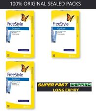 Abbott FreeStyle Optium 150 3X50 Blood Glucose Test Strips 3 Packs (FRESH STOCK) picture