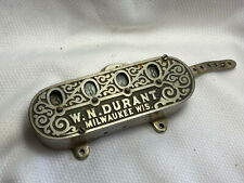 Vtg W.N. Durant Milwaukee Wis. Ornate Embossed Scroll Trolley Car Counter #15163 picture