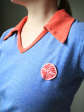 RARE 1970s PAN-AMERICAN Dagger Collar mens polo tshirt, Made in Germany picture