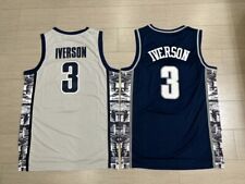 Mens Allen Iverson #3 Basketball Jersey Georgetown Hoyas College Jersey Stitched picture