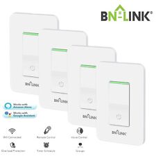 BN-LINK 4 Pack BN-LINK WiFi Smart in-Wall Light Switch Timer with Alexa & Google picture