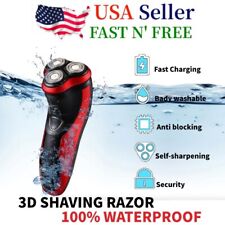Men's Razor Rotary Waterproof Electric Shaver Pop-Up Trimmer Wet Dry Cordless US picture