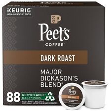 Peet's Coffee Major Dickason's Blend K-Cups, Dark Roast, 88 ct. Not ship to CA picture