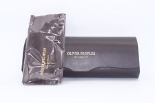 NEW OLIVER PEOPLES HARD CLAMSHELL CASE CLOTH AUTHENTIC EYEGLASSES SUNGLASSES picture