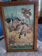 REMINGTON UMC MANUFACTURER VINTAGE POSTER FIREARMS ADVERTISEMENT In Wood Frame picture