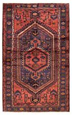 Vintage Hand-Knotted Turkish Carpet 4'5
