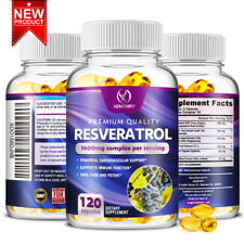 Resveratrol Capsules 1600mg - Natural Antioxidant, Anti Aging, Anti Inflammatory picture