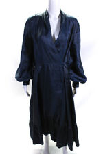 STINE GOYA Womens Blue Shiny Niki Dress Size 12 11314133 picture