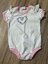 Vintage 1980s Gerber One Piece Baby Outfit 6/9 Months  picture