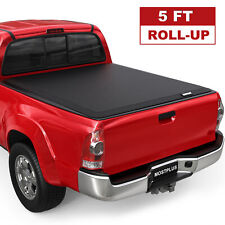 5FT Roll-Up Truck Bed Tonneau Cover For 2016-2022 Toyota Tacoma Extra Short Bed picture