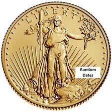 1/4 oz American Gold Eagle Coin - Random Year (BU) $10 Gold Coin #A628 picture
