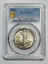 1944 P Walking Liberty Half Dollar PCGS MS-66. Great Luster picture