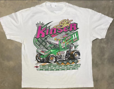 Vintage 2002 Steve Kinser World of Outlaw Sprint Car T-Shirt, Sprint Car T-Shirt picture