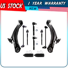 10pcs Front Lower Control Arm Tie Rod End Sway Bar For 2008-2013 Nissan Rogue picture