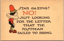 1915 Art Deco Greetings Postcard 