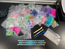 Rainbow Loom LOT Lots of Rubber Bands, loom, tools, Clear Clips View Photos picture