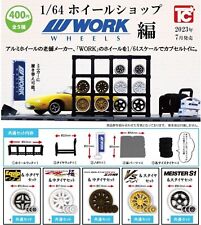1/64 Wheel Shop WORK Edition Mascot Capsule Toy 5 Types Full Comp Set Gacha New picture