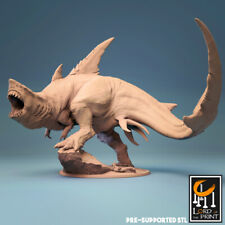 Karchar Tyrant T-rex Shark Miniature D&D DnD Pathfinder RPG picture