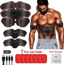EMS Abdominal Muscle Toning Trainer ABS Stimulator Toner Fitness Binder Gym Belt picture