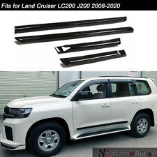 4Pcs Fits for Land Cruiser LC200 J200 2008-2020 ABS Door Side Sill Molding Trims picture
