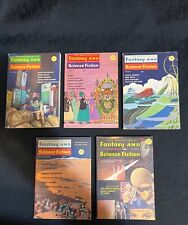 Vintage 1967 Magazine of Fantasy and ScienceFiction Lot : 1967: 5 Issues VG picture