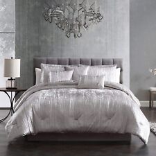 Riverbrook Home Turin Comforter Set, King, Silver 7 Piece picture