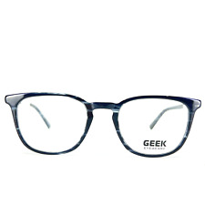 Geek Eyewear Nova Eyeglasses Acetate Grey Plastic Square frames 49-20 140 mm picture