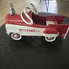 Hallmark Kiddie Car Classics 1955 Murray Red White Fire Truck picture