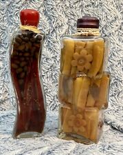 Vintage Shonfeld’s Pickled Food Art - Unique Shaped Decorative Bottles - Gift 🎁 picture