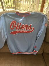 Vintage Houston Oilers Texans Titans STARTER Sweater MENS XL picture