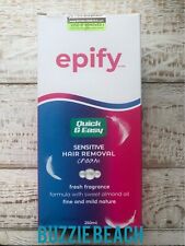 New Epify Quick & Easy Sensitive Hair Removal Cream (250mL) Brand New in Box picture