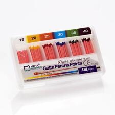 Meta- Biomed Gutta Percha Points .04 Special Taper 60 Points per box  All Sizes picture