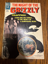 Night of the Grizzly Movie Adaptation Comic Dell Publishing 1966 Western Horror picture