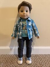 LOGAN EVERETT -AMERICAN GIRL DOLL'S FIRST BOY DOLL NEW IN BOX -RETIRED picture