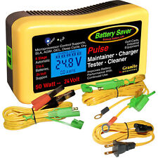 Save A Battery 2365-24-LCD 24v 50 W (2.08A) Maintainer, Pulse Cleaner & Tester picture