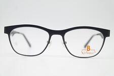 Glasses Brillenmann Xclusiv Xc-T01 Black Metallic Oval Frames New picture