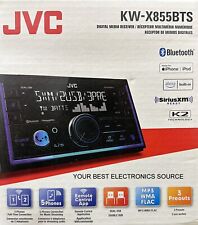 NEW JVC KW-X855BTS 2-DIN, Digital Media Car Audio Receiver w/ Bluetooth, USB picture