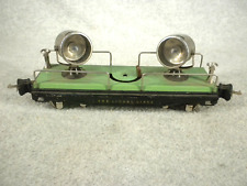 Lionel  -# 820 - Pre- War Floodlight Car - Green -  Very Good picture
