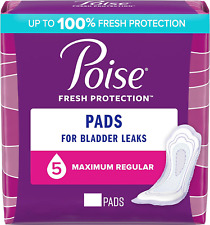 Poise Incontinence Pads & Postpartum Incontinence Pads, 5 Drop, (190 Count) picture