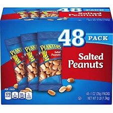 PLANTERS Salted Peanuts, 1 oz. Bags (48 Pack) - Snack Size Peanuts with Sea Salt picture