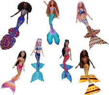 Disney The Little Mermaid Ariel And Sisters Small Doll Set With 7 Dolls New picture
